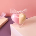 Wholesale Custom Love Heart Shape Beauty Puff Moisture Proof Mold Proof Makeup Sponge