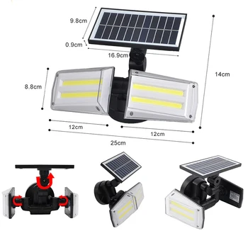 New Products Outdoor Waterproof Ip Led Garden Solar Powered Street