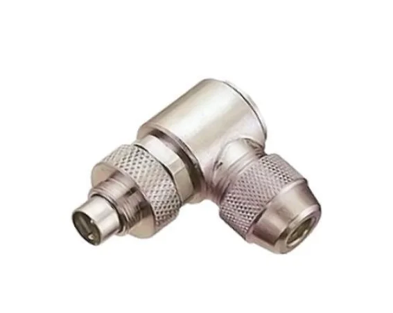 M9 Angled Male Metal Plug(solder)) IP67 2\3\4\5\6\7\8 Pin Industrial Connector