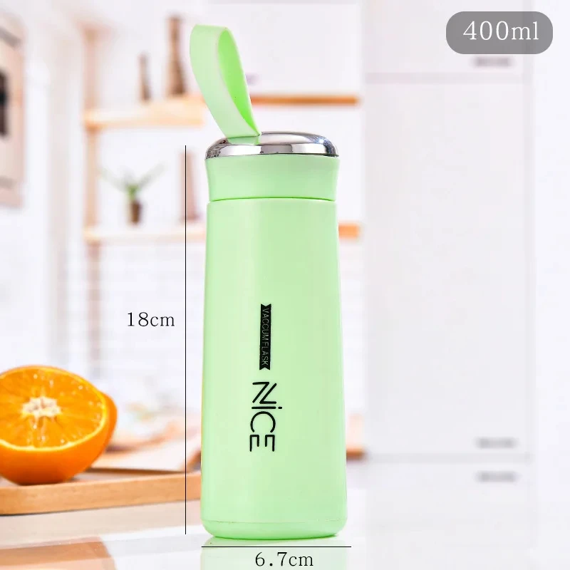 Crystal Infused 400ML Water Cup Ins Student Simple Trend Fresh Advertising Gift Cup Custom Cup