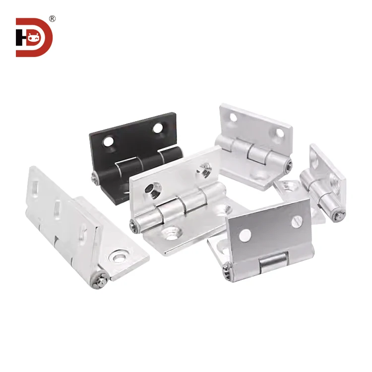 Aluminum Profile Hinges 2020/030/4040/4545/5050 Precision Machined Aluminum Hinges for Cabinets manufacture