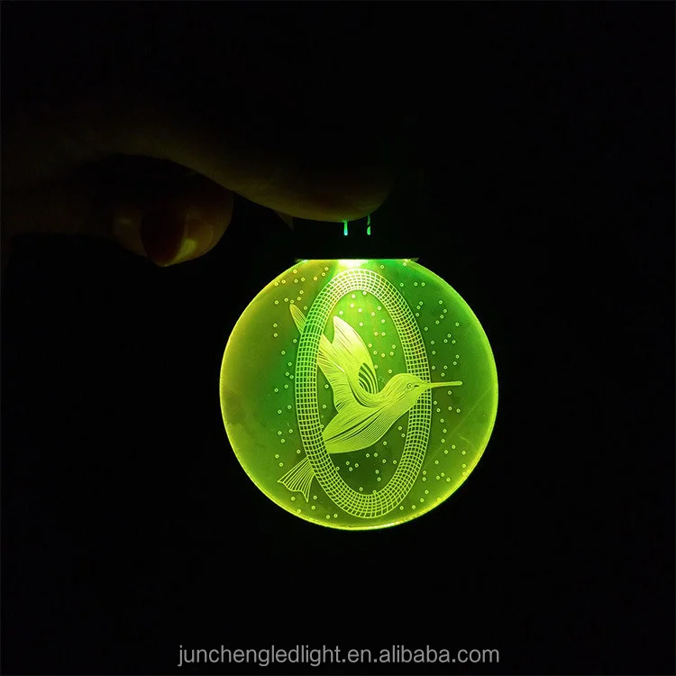 llaveros acrilicos Acrylic Keychain Led Night Light for Kids Gifts