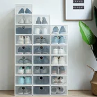 Box Plastic Box Shoe Box Storage Plastic Space Saver Shoe Box Storage Clear Plastic Storage Stackable Transparent