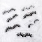 Eyelashes 25mm Mink Eyelash Handmade Soft Lashes Korean Mink Eyelashes 25mm Lashes Wholesale Vendor