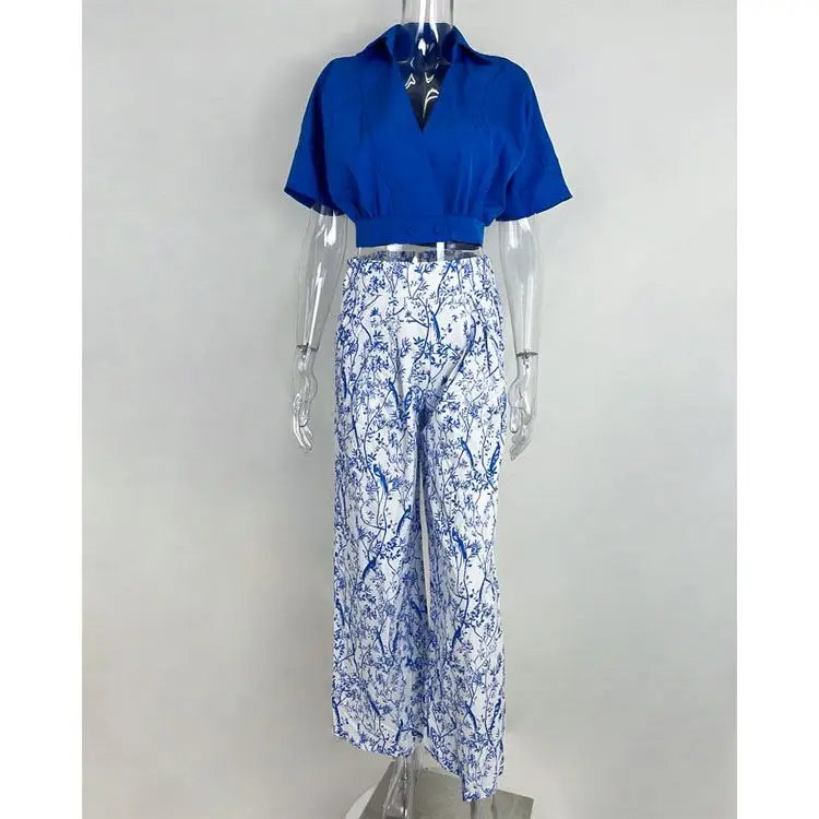 Summer Short Sleeved Pajamas Rayon Women Summer Pajamas Two Piece Sets Knitted Loungewear
