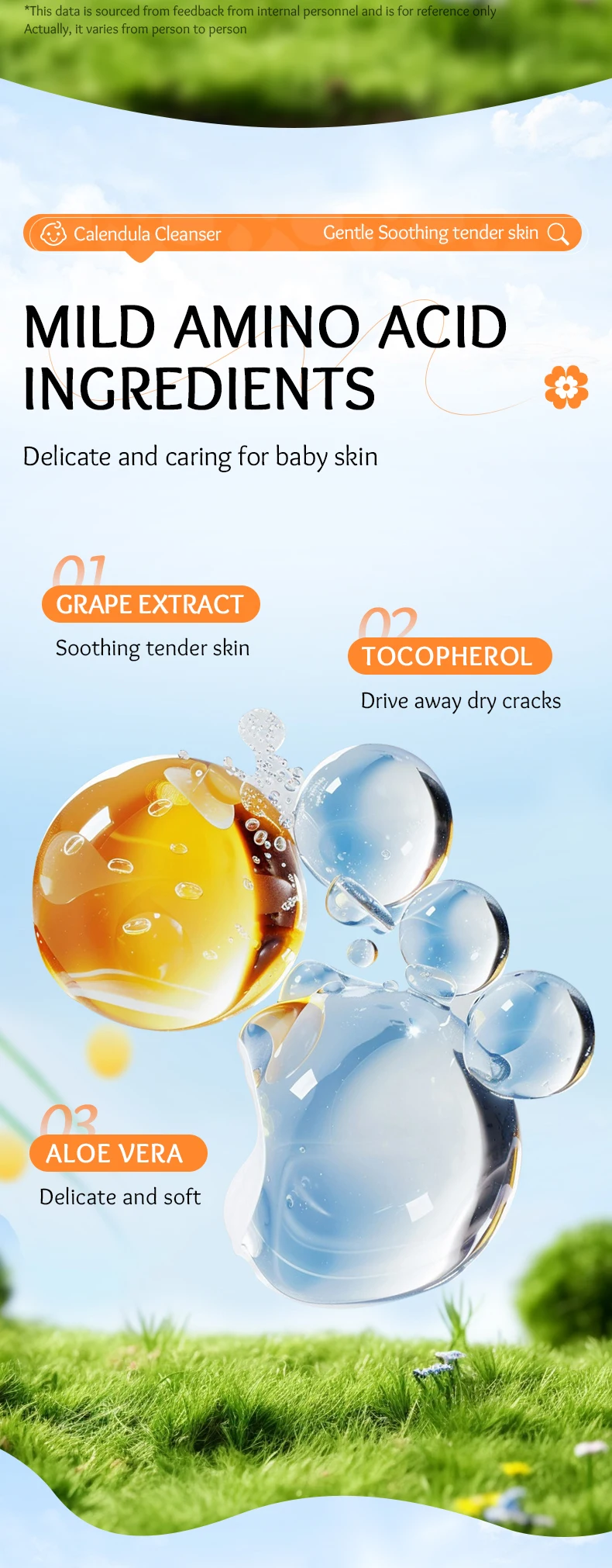 product organic skincare sadoer childrens calendula vitamin e gentle soothing anti chafing repairing moisturizing cream for children-6