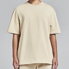 Blank T Shirt Shirts Wholesale Blank 250 300gsm T Shirt For Men Custom Oversized Blank Heavy Thick Collar T Shirts