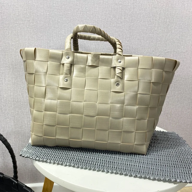 Customized  PP Weaved Hand Bag Shopping Bag for Ladies