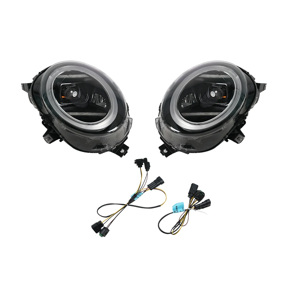 product plug and play new style led head light led for bmw mini cooper f55 f56 headlights 2013 2018 front light accessories991-4
