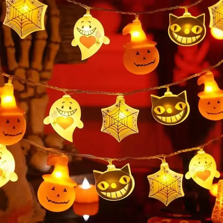 New Design Glowing Halloween Party Decoration Witch Hat LED Lights for Kids christmas decoration lights outdoor decoration