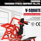 Squat Gym Equipment Plate Load Hammer Gym Equipment Plate Loaded Supper V Squat Gym Fitness
