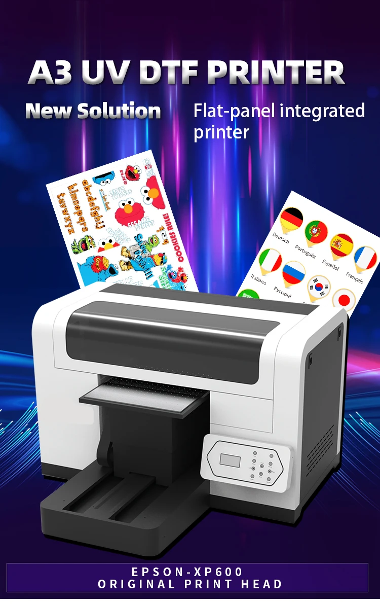 New Print Technology Uv Dtf In Cm Mini A Dtf Uv A Printer