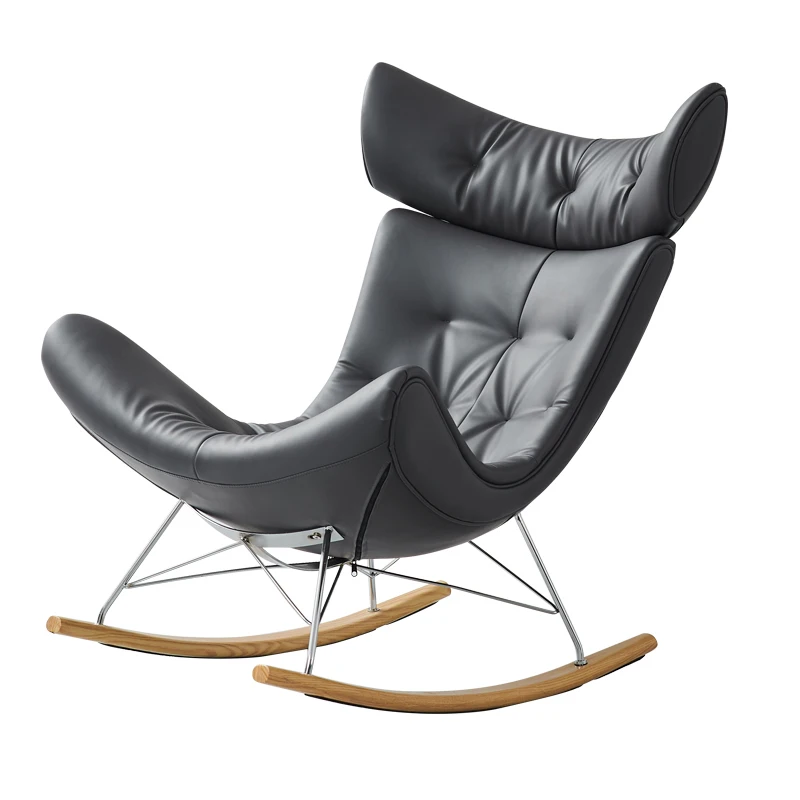 modern glam rocking chair