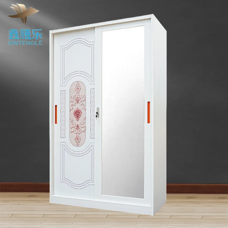 Customizable Cheap Powder Coat Bedroom Furniture Assembled Kids Wardrobe Clothes Portable Baby Cupboard Armoire Premium Quality