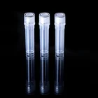 Medical Grade Polypropylene 0.5 ML S Rnase Dnase Free Sterile Screw Microtubes Lab Cryovial Tube Yellow