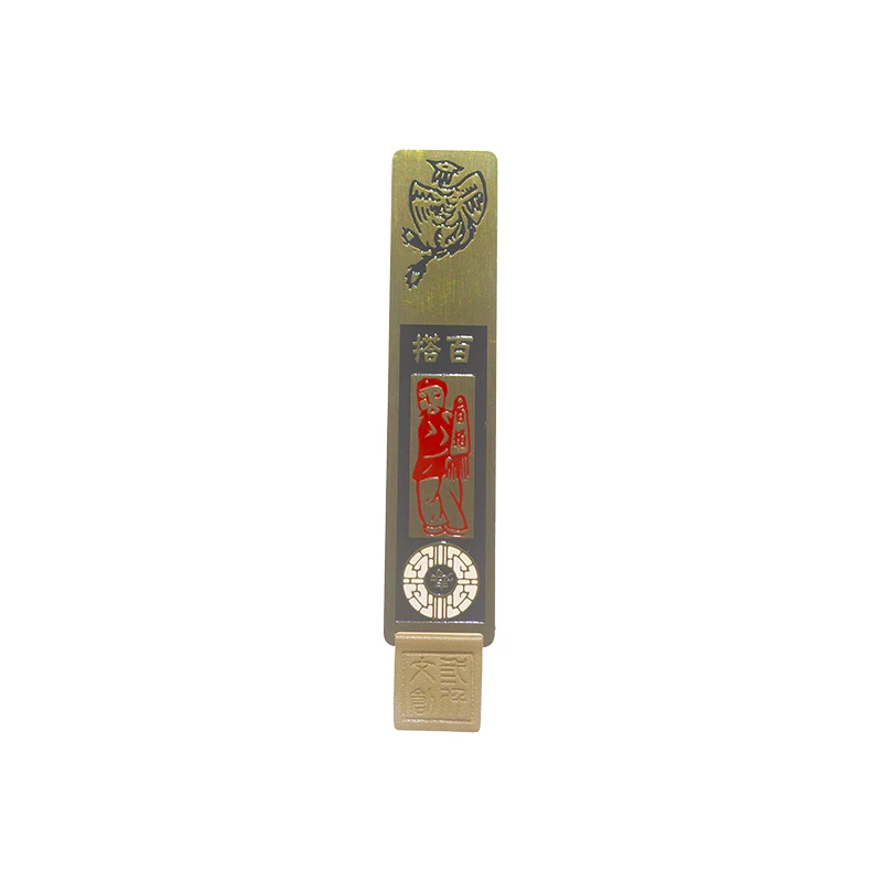 fashion metal bookmark/souvenir gift gold plated