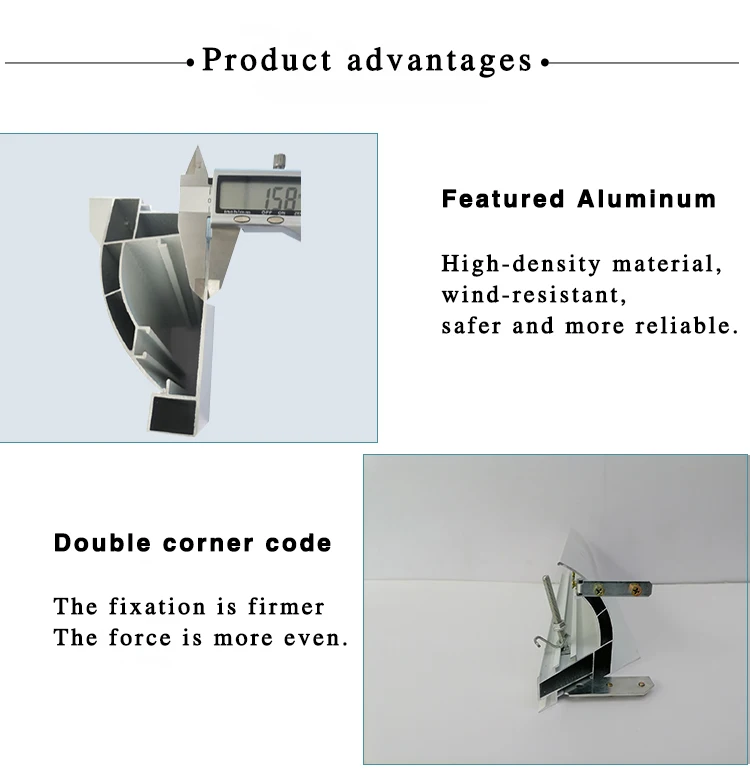product outdoor aluminum frame led vinyl banner light box with front access fabric door signboard for advertising-12