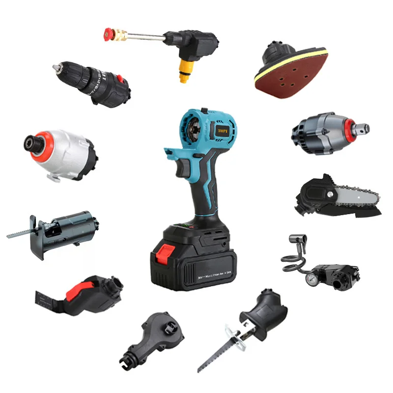 Pcs V Battery Brushless Cordless Multi Tools Power Tools