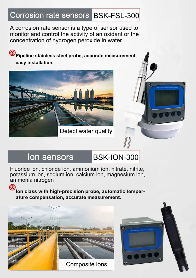 Digital Online Turbidity Meter Water Probe Rs485 Turbidity Sensor