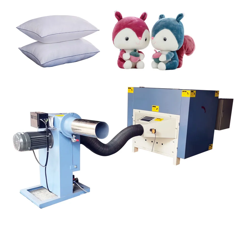 Pillow Stuffing Machine Fiber Ball Fiber Pillow Filling Machine details