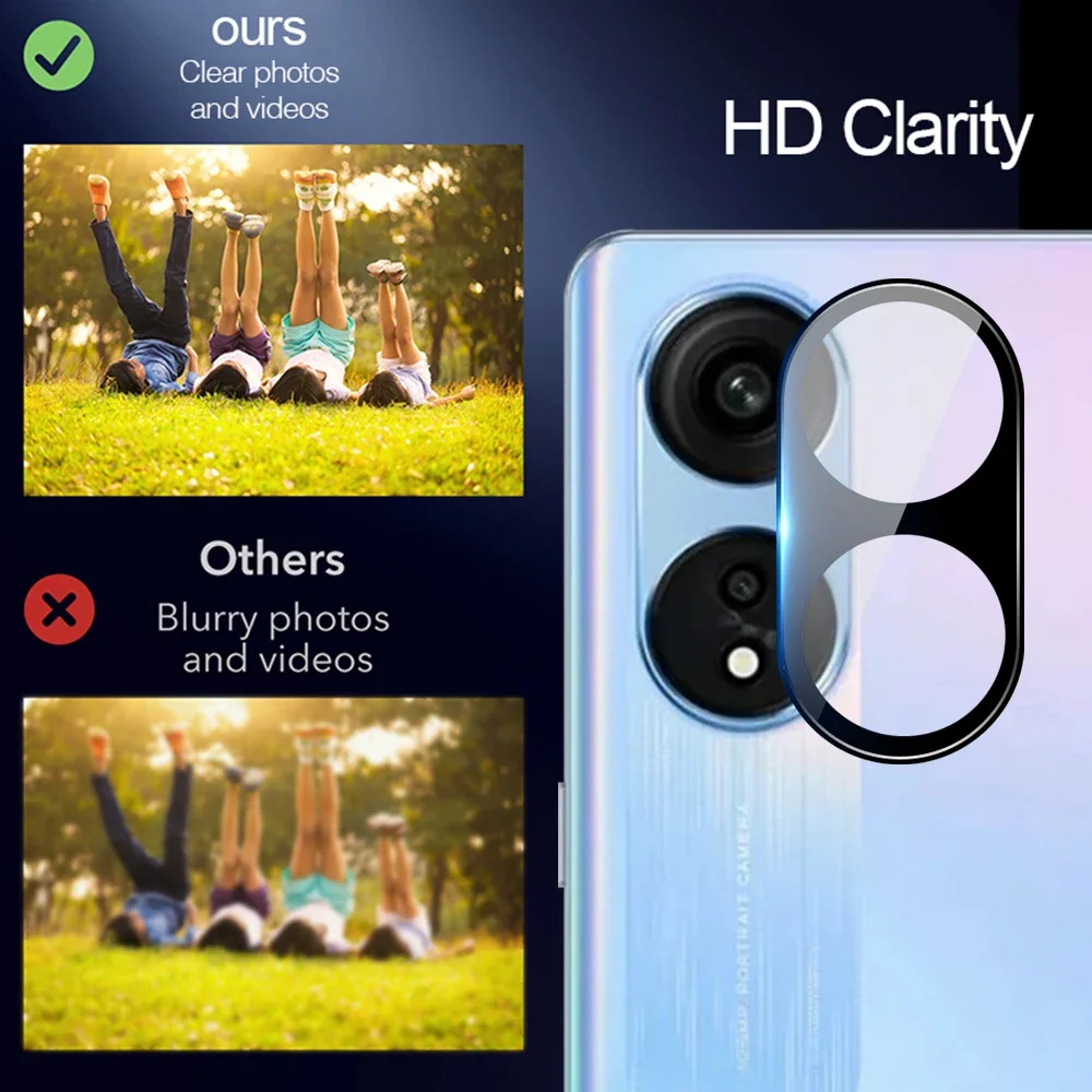 3d Curved Camera Lens Protector For Oppo Reno8 T 5g Back Camera