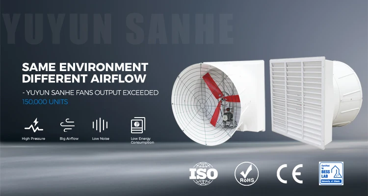 Wall-mounted Axial Exhaust Fan, FRP, 15000 - detail 4