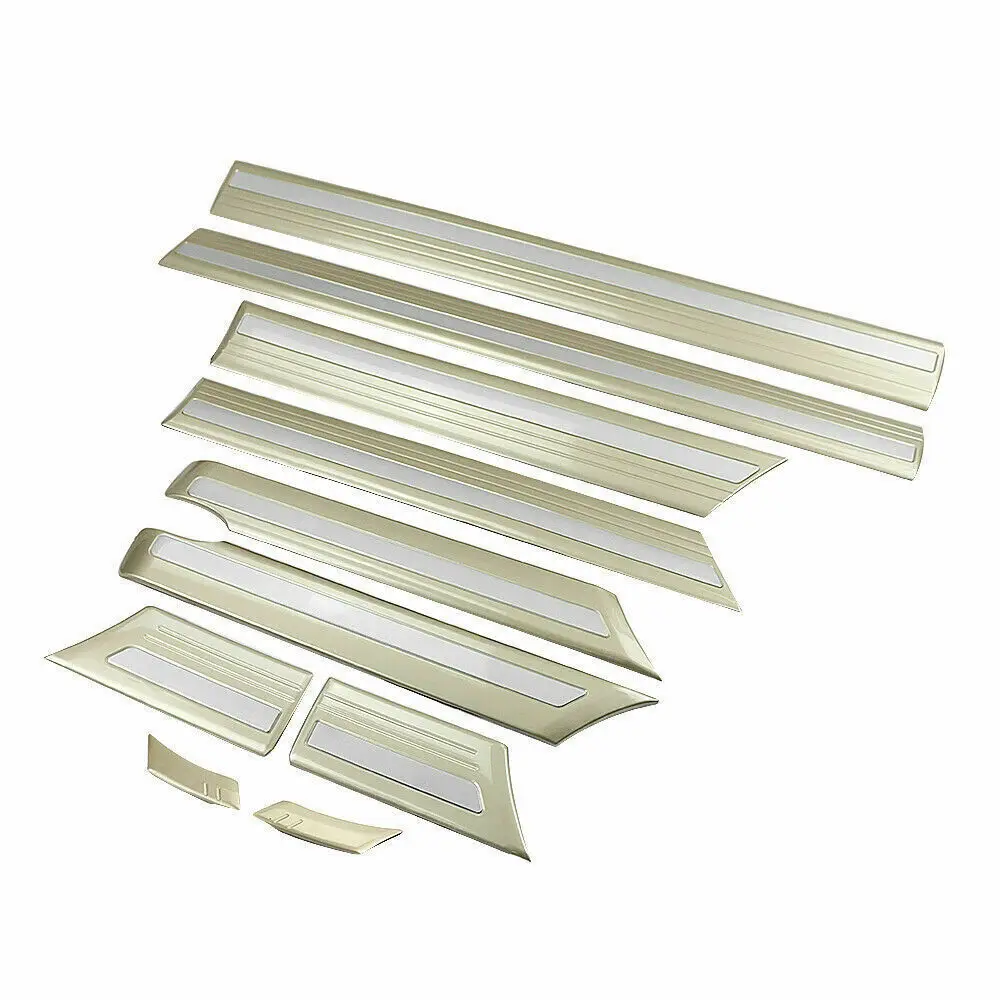 Gold Door Styling Side Molding Fender Flare For Toyota Land Cruiser 100