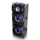 Audio 15 Inch Rechargeable Audio Party Speaker 1000watt With Lights