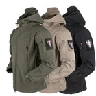 Jacket Soft Shell Waterproof V4 Tactical Military Jacket For Men Army Hoody Jacket