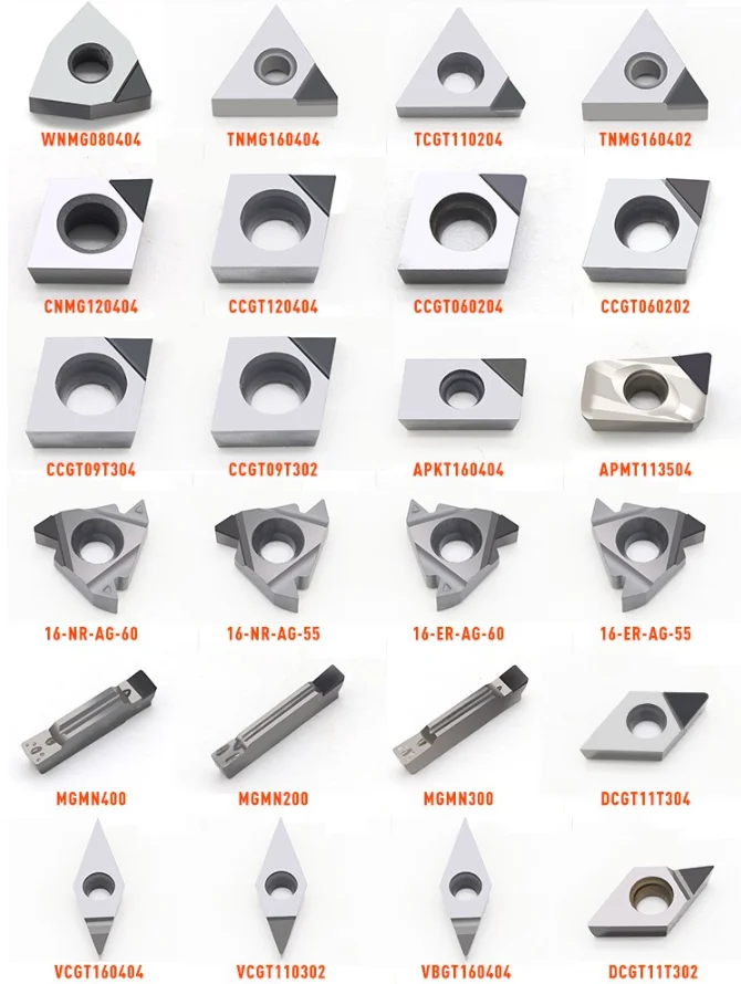 Pcd Tool APKT1604 VCGT1103 Pcd Insert DCGT11T3 DCGT0702  Aluminum Alloy and Copper High-gloss Turning Tool