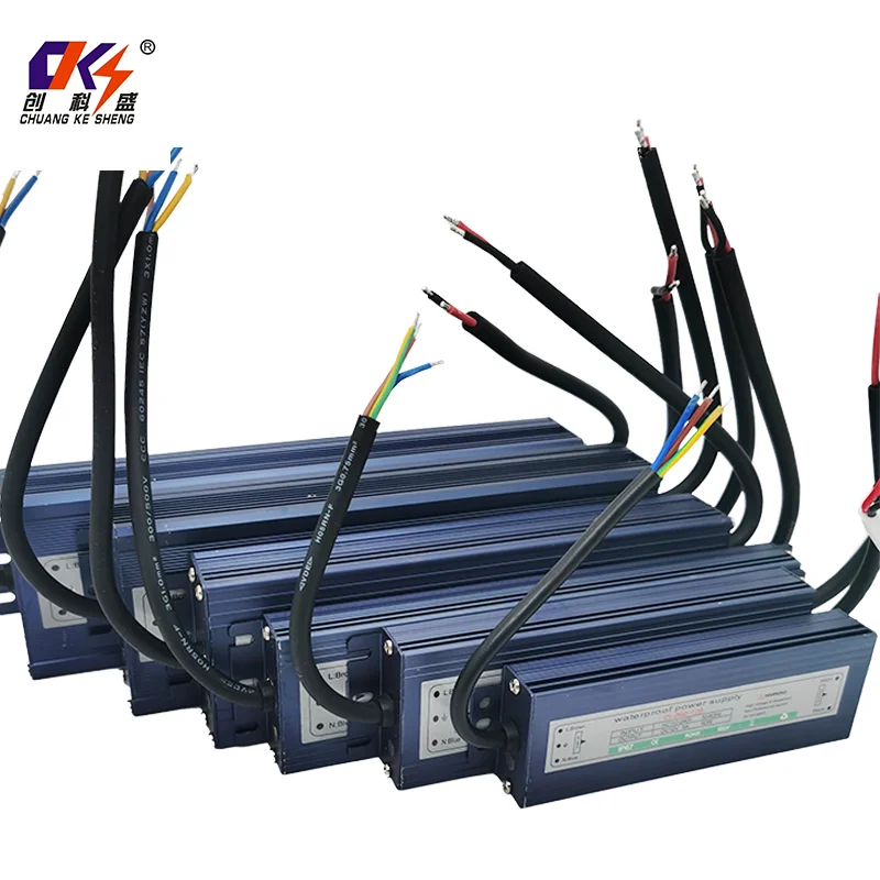 product factory direct sales aluminum shell 300w 12v 25a ip67 waterproof power supply for led lighting cctv surveillance-11