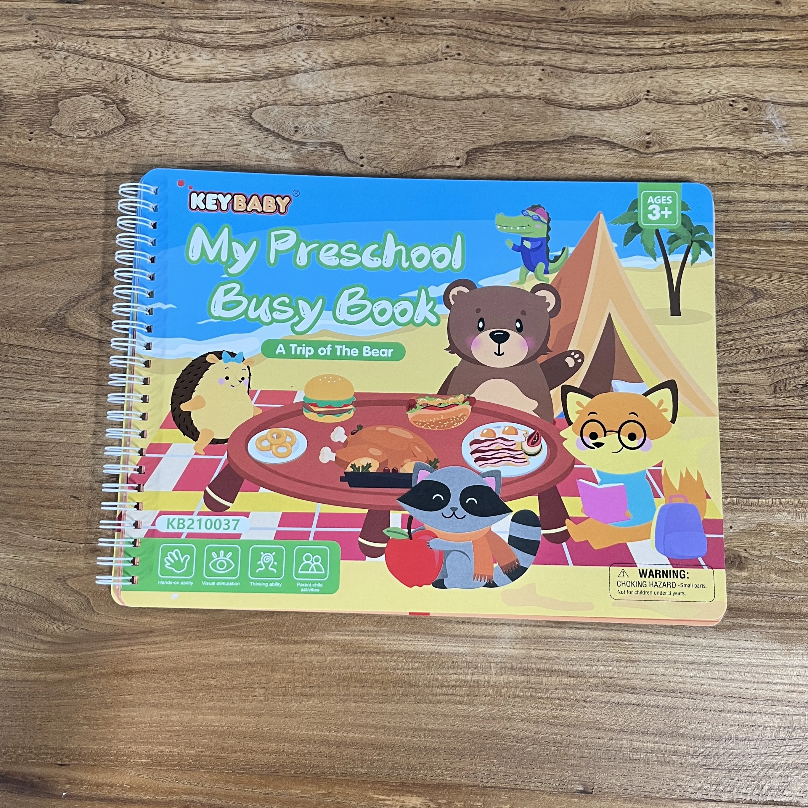 clé de produitbaby personnalisé mon livre d'activités préscolaires anglais feutre activité occupée jouets d'apprentissage montessori livre éducatif pour enfants impression647-25