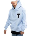 Plain Hoodies Manufacturer Towel Embroidery Heavyweight 100% Cotton Plain Pullover Oversized Hoodie