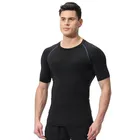 Shirts Popular Promotional Fitness High Elasticity Quick Dry Graphi Mens T Shirts Custom Printing