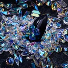 Nail Sticker Transparent Nail Resin Crystal Phototherapy Manicure Jewelry Nail Rhinestone Shaped Sticker
