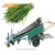 High Quality Small Celery Harvester Leaf Vegetable Harvester Vegetable Leafy Harvester Machine For Agricultural Products