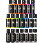 Paint 20 Colors 60 Ml Bottles Water-Based Matte Finish Art Kids Artist Acrylic Paint