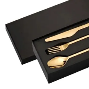 Wholesale Custom Printed Cardboard Paper Packaging Box for Spoons Forks Knives