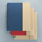 Size Paper 120*160*10mm Custompaper Notebook Custom Size Eco Kraft Paper Cover Spiral Bound Notebook