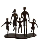Metal Office Hot Sale Cast Iron Metal Arts And Craft For Home Decor Modern Table Top Decor European Office Desk