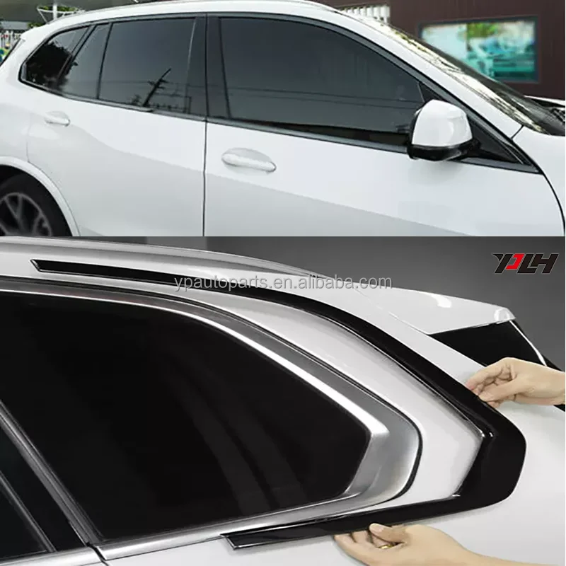 For Bmw X5 G05 Door Window Sill Molding Strip Trim Cover Abs Material