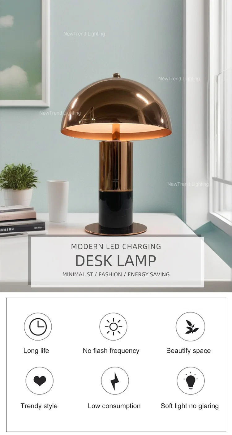 dxzp10 modern indoor decoration abs night light home bar party bedside top touch dimming led rechargeable table lamp-0