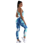 Yoga Sets Fitness Women Sports Workout Clothing Bra And Leggings High Quality Yoga Active Wear Set