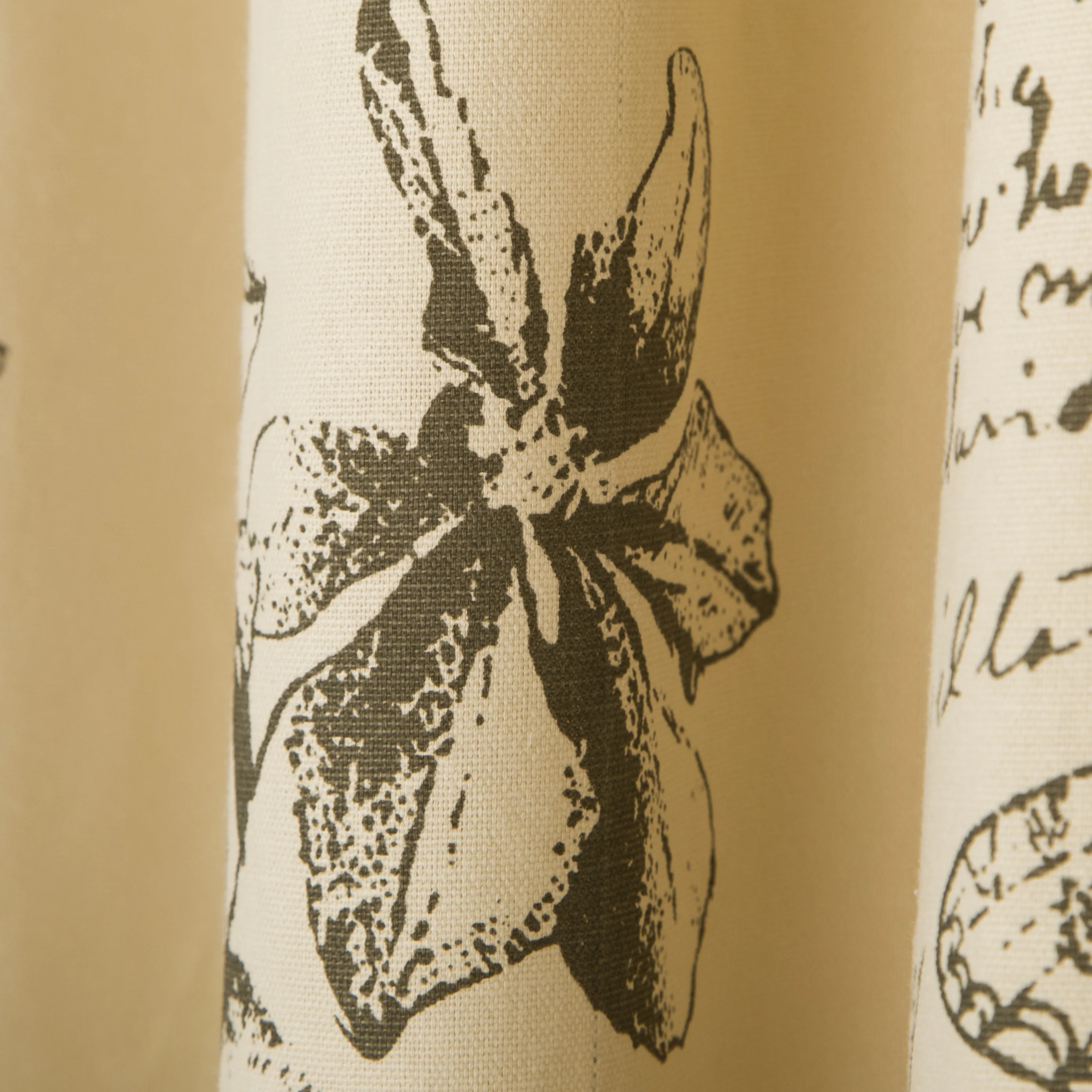 Wholesale nature style printed window curtain blinds decor