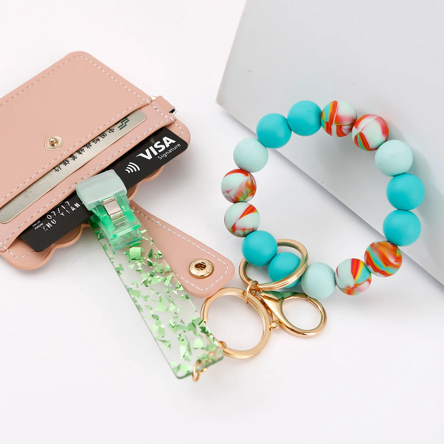 Wholesale Silicone Bead Wristlet Keychain Acrylic Credit Card Grabber  Keychain Set For Long Nails Card Puller - Buy Silicone Bead Wristlet  Keychain,Card Grabber Keychain,Credit Card Grabber Keychain For Long Nails  Product on