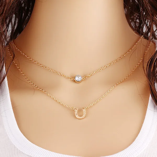 Custom Lucky Necklace For Jewelry Gift 