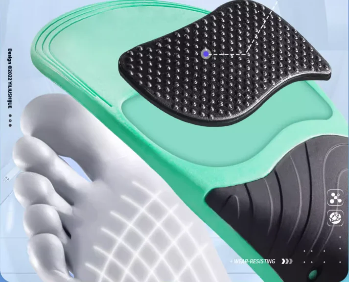 Strephexopodia Insoles Arch Support Pad for Correcting Flat Feet Supportive Inserts for Transverse Arch Collapse Valgus Pedis Strephexopodia Insoles Arch Support Pad for Correcting Flat Feet Supportive Inserts for Transverse Arch Collapse Valgus Pedis