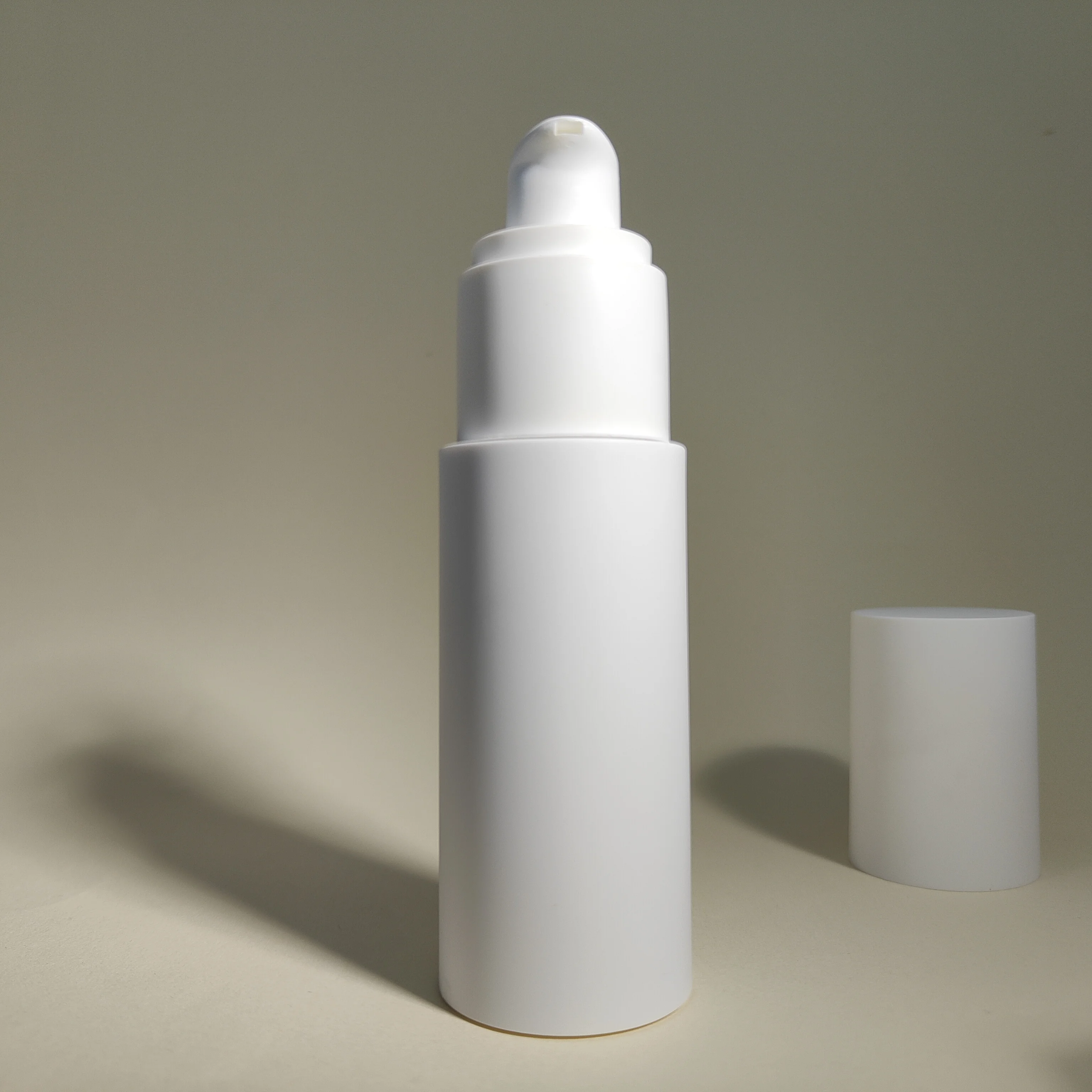 product 20ml 30ml 50ml cylinder shaped skincare serum cream lotion pump empty airless bottle-25