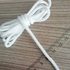 Round Round Nylon Earloop 2mm 3mm 4mm 5mm Nylon Flat Round Elastic Earloop Band For Mask