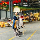 Stage Show Realistic Walking Dinosaur Costume For Adult